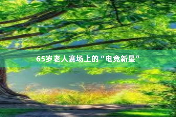 65岁老人赛场上的“电竞新星”